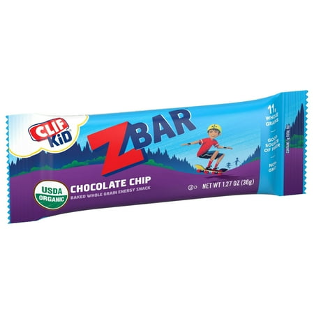 Clif Bar Zbar - Organic Chocolate Chip - Case of 18 - 1.27 oz