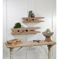 thumbnail image 4 of Tripar Decorative Wood Wall Shelf Black - Small N/A, 4 of 5