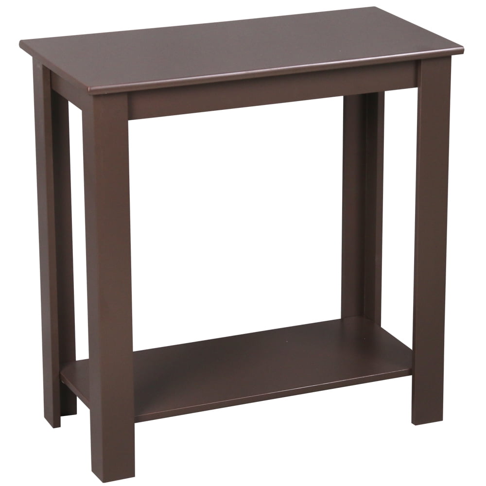Kepooman Two-layer Bedside Cabinet, Multifunctional End Table, Coffee Table, Brown Kepooman Two-layer Bedside Cabinet, Multifunctional End Table, Coffee Table, Brown