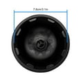 thumbnail image 3 of Transemion Noir Roue Moyeu Clé Bouchon Bouchon Clé de Remplacement pour W205 E63 C63 C63S Bouchon Clé 1Set, 3 of 6