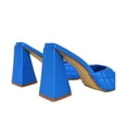 thumbnail image 2 of XY London Womens Maylin Quilted Sculptured Heel High Heels, 2 of 5