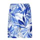 thumbnail image 5 of Ceisia Men's Blue & White Palm Leaf Print Loose Fit Quick Dry Beach Shorts with Inner Lining Multicolor M Gifts, 5 of 6
