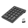 thumbnail image 4 of Yeacher 2.4G Wireless Numeric Keypad 22 Keys Financial Accounting Office Keyboard for Laptop PC Support Android/Windows/ IOS Black, 4 of 7