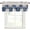 Blue, variant on Navy Blue Pumpkins Fall Kitchen Valances for Windows, Thanksgiving Eucalyptus Farmhouse Bathroom Window Valances 60x18 Inch Rod Pocket Window Treatments Valance Curtains for Living Room Bedroom Decor