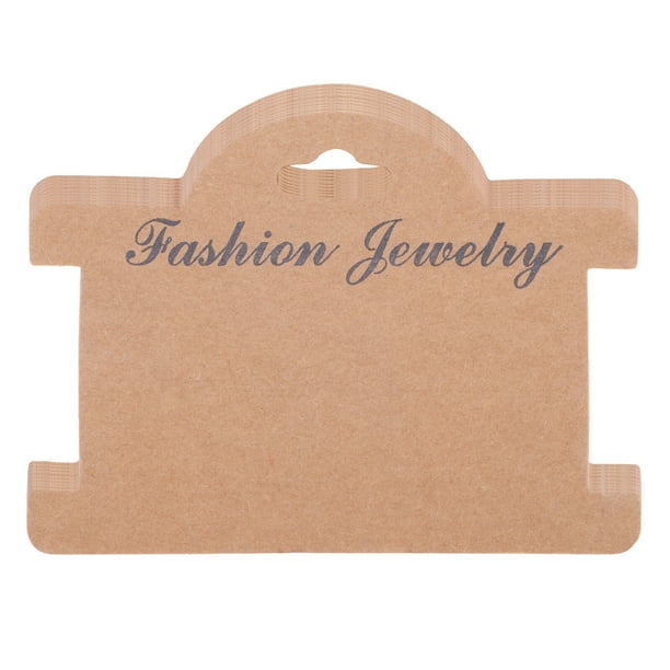 ColoMX Pulsera de 200pcs Pantalla Papel Papel Tarjetas Collar Tarjetas Tarjetas de exhibición de joyas