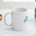 thumbnail image 4 of CafePress - Take A Deep Breath Mom Green Mug - 11 oz Ceramic Mug - Novelty Coffee Tea Cup, 4 of 6