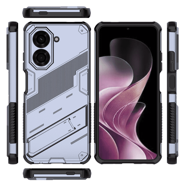 Funda GANGXUN Antigolpes para Xiaomi Redmi A5 4G con Soporte Invisible, Antihuellas y Protección Completa