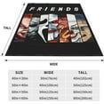 thumbnail image 5 of Horror Movie Blanket Horror Blanket Throw for Home Decor Warm Soft Christmas Halloween Party Decorations Horror Blanket (50"x40", Horror Movie Blanket), 5 of 6