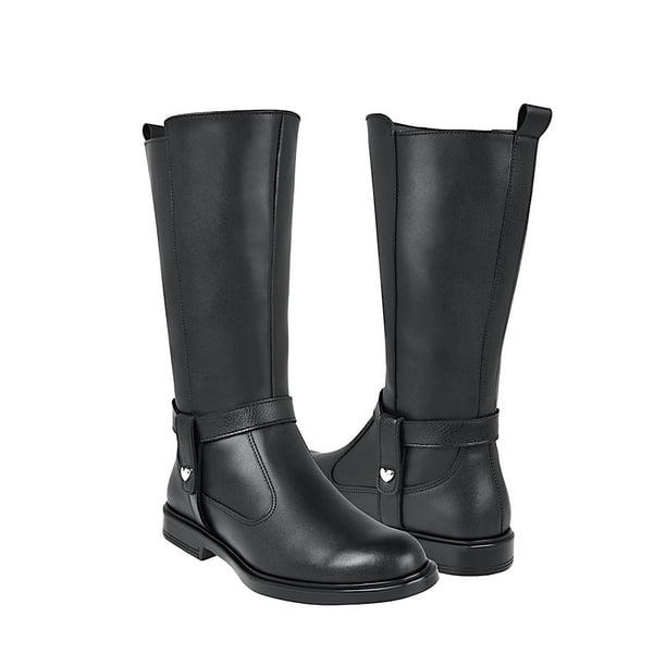 BOTAS YUYIN MUJER SIMIPIEL 25681 SIMIPIEL NEGRO