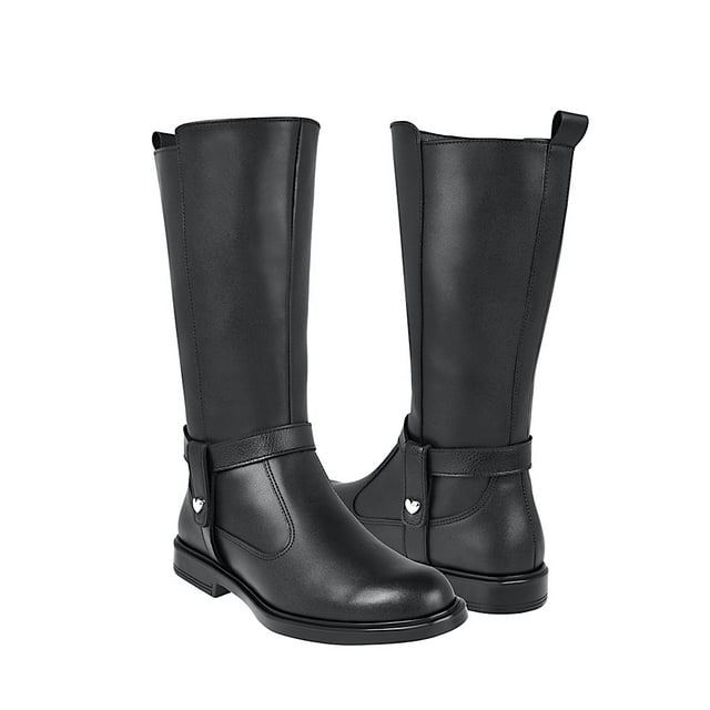 BOTAS YUYIN MUJER SIMIPIEL 25681 SIMIPIEL NEGRO