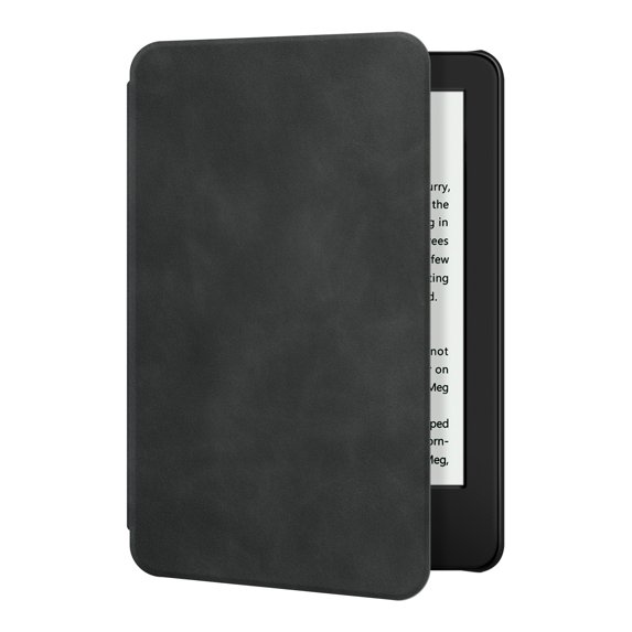 Ayotu Skin Touch Feeling Case for All-New Kindle 10th Gen 2019 Release Only - Thin&Light Smart Cover with Auto Wake/Sleep - Support Back Cover adsorption - (Not Fit Kindle Paperwhite), Grey