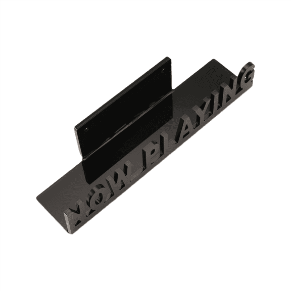 New Arrivals Wall Mount CD Record Display Stand Black