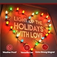 thumbnail image 5 of Signs Authority 100 Pack Extra Strong Magnetic Christmas Light Clips - Weather-Resistant Easter Lights Hooks for Roof, Outdoor Magnetic Light Clips for Outside Decor, Fence - Shatterproof, 5 of 6