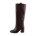 thumbnail image 2 of Steve Madden Posey Women's Boots Brown Leather Size 10 M, 2 of 8
