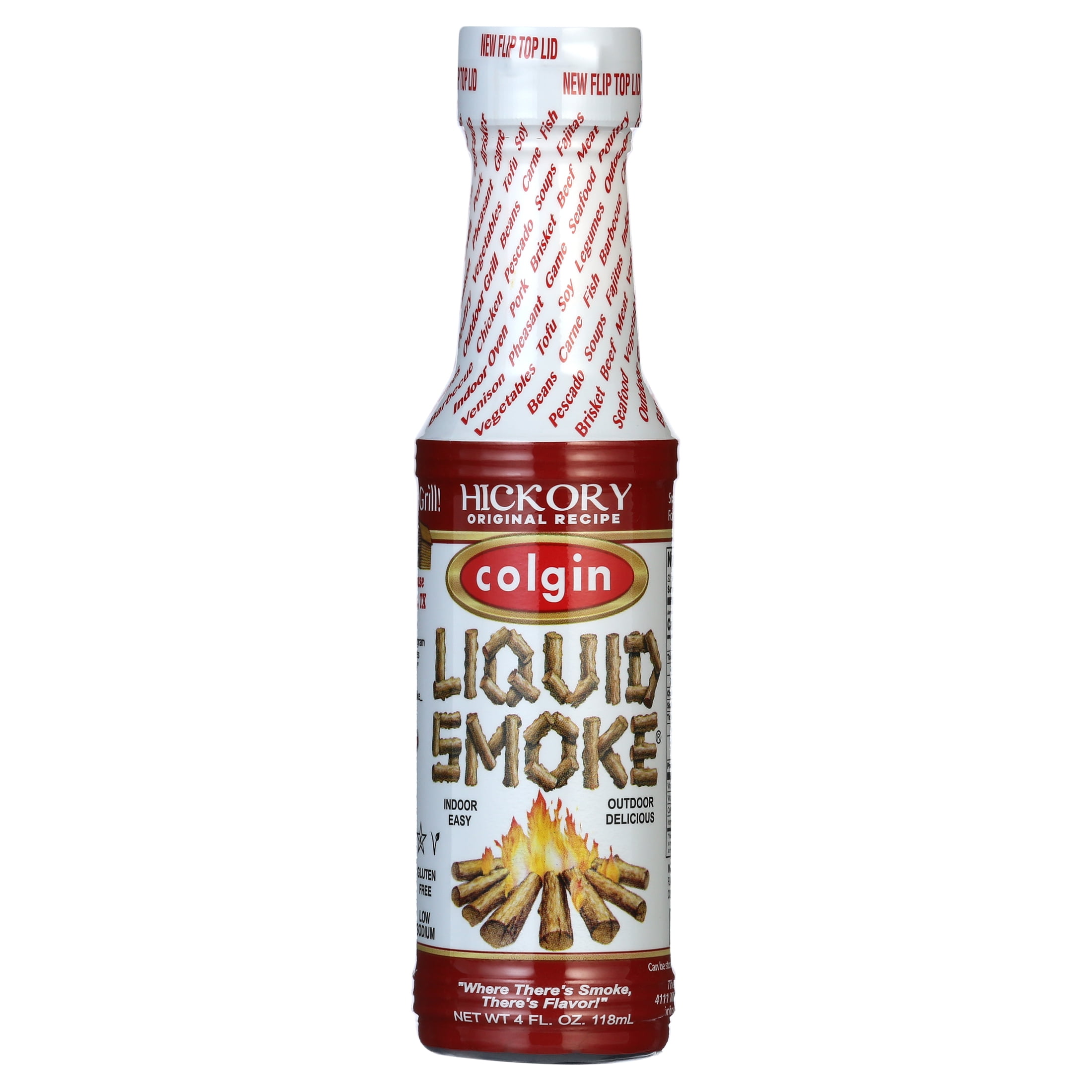 Colgin Companies, Liquid Smoke, Natural Hickory Flavor, 4 fl. oz.