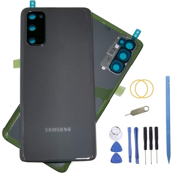 s20 y Back Glass Cover with Camera Glass Lens Replacement Rear Glass for Samsung Galaxy S20 6.2" G980,S20 5G