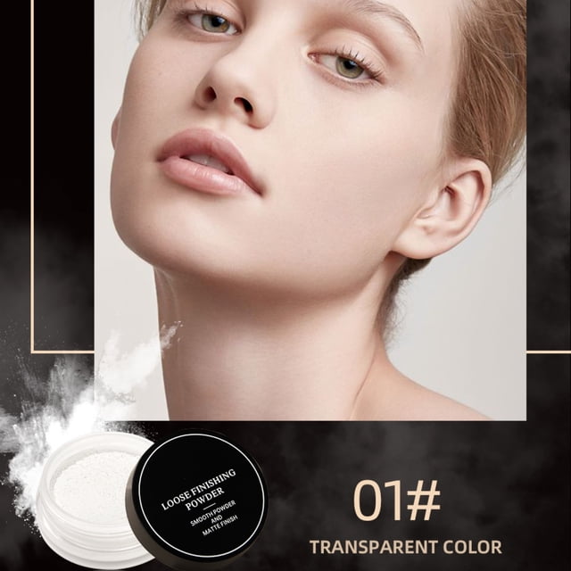 WIFKLSIIPG Loose Powder Long Lasting Powder Long Lasting Makeup Non Removable Concealer Powder Delicate Makeup Setting Powder for Mixed Oily Skin