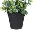thumbnail image 3 of Northlight 10" Green Artificial Melia Azedarach Plant in Black Pot, 3 of 5