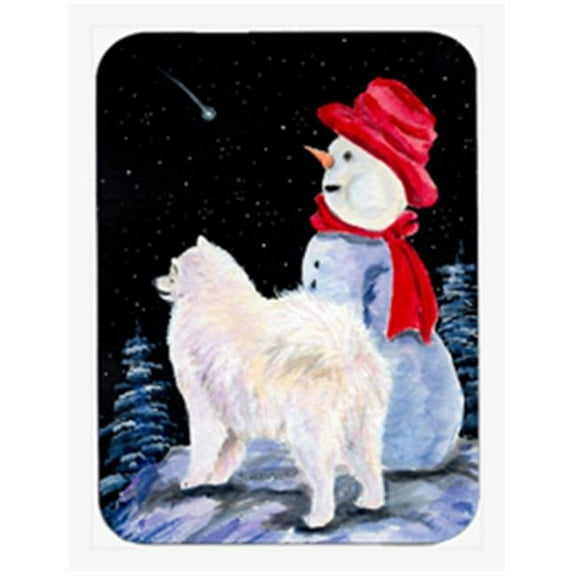 Samoyed Mouse Pad & Hot Pad Or Trivet