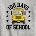 thumbnail image 3 of Peanuts - Snoopy One Hundred Days Of School - Toddler & Youth Crewneck Fleece Sweatshirt, 3 of 6
