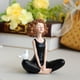 thumbnail image 5 of Figurina Black Girl Legged, Home Decor Figurine Living Room, Display Cabinet, Figurina Estatua Decorativa, Estatua Blanca, Estatua Colgada, Metal Frame, Wooden Base, For Bedroom, 5 of 7