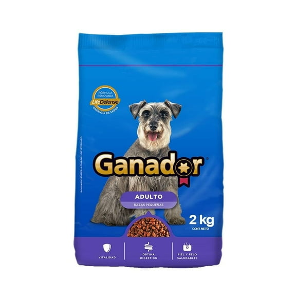 Alimento para Perro Ganador Adulto Razas Pequeñas 2 kg