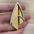 thumbnail image 1 of Almirante JL Picard Pin La próxima generación Comunicador Pin Broches Insignia Star Accesorios Trek Badge Metal1Estados Unidos Deng Xun unisex, 1 of 2