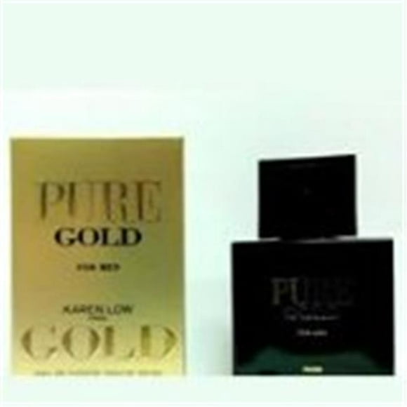 Karen Low Pur Gold 3,4 OZ Parfum Spray pour Homme