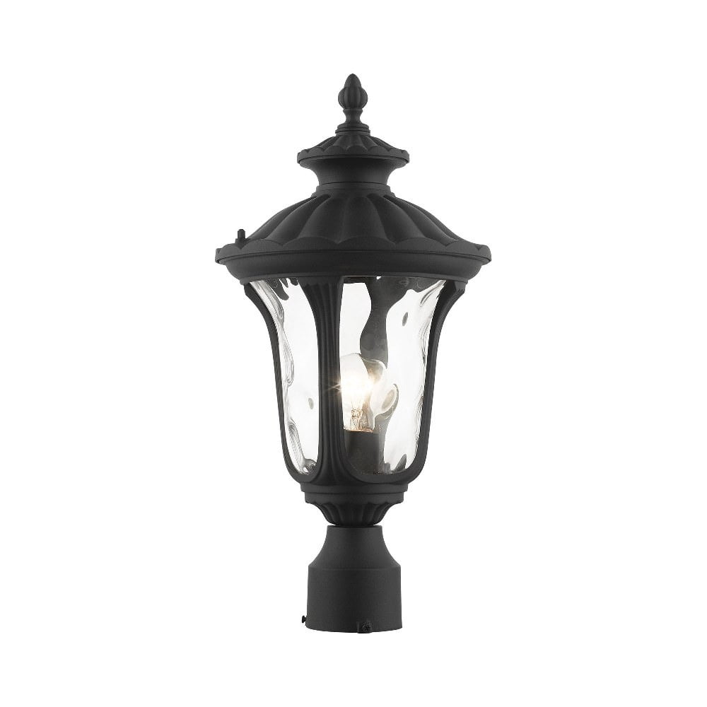 Livex Lighting - Oxford - 1 Light Outdoor Post Top Lantern in Style - 7.25
