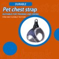 thumbnail image 3 of Greeniant Arnés para mascotas al aire libre, chaleco ajustable de nailon para animales, correa de tracción transpirable a prueba de Type2 NO2, 3 of 6