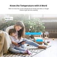thumbnail image 3 of SONOFF Temperature and Humidity Sensor, Requires Zigbee Hub , for Remote Monitoring and Home Automation, Wireless Thermometer Hygrometer, Compatible with Google Home, Alexa, Works with IFTTT 3Packs, 3 of 13