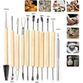 thumbnail image 4 of 61pcs Ceramic Sculpting Tools Set, Clay Pottery Carving Kit, Wooden Modeling Knife, For Polymer Clay Pottery Candles Hy, 4 of 5