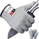 thumbnail image 1 of guantes resistentes a cortes, guantes de corte de protección de nivel 5 para cocina (L), 1 of 7