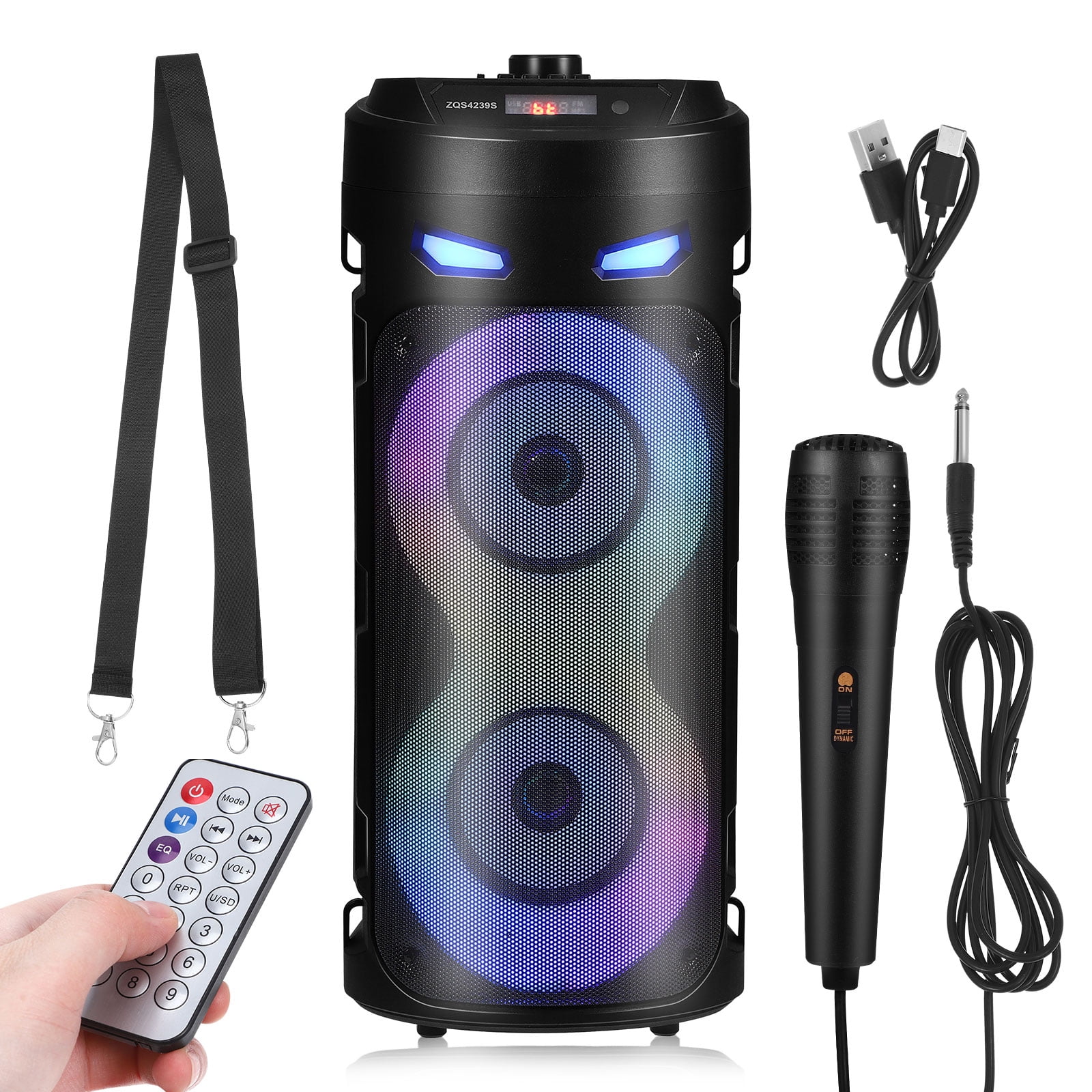 Victor Small Portable AUX Speaker with Bluetooth, Anywhere, FM