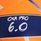 thumbnail image 3 of Balón De Fútbol OKA SPORTS Naranja Azul Híbrido Texturizado Número 4, 3 of 6