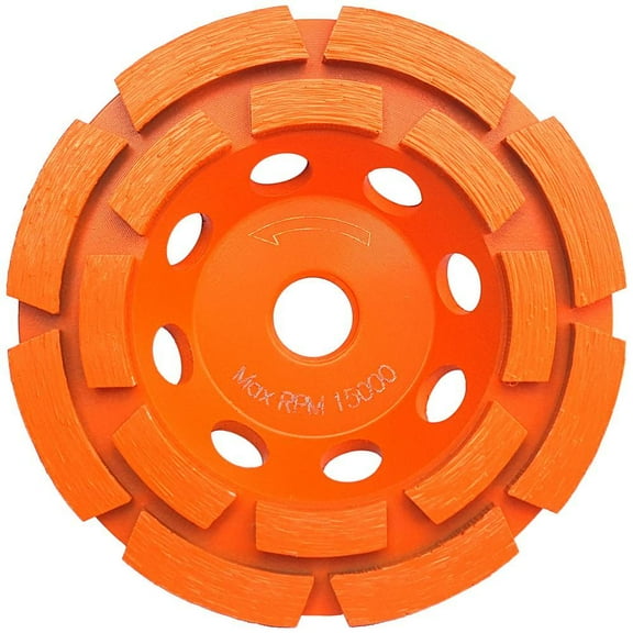 4 in. Double Row Diamond Cup Wheel (D)