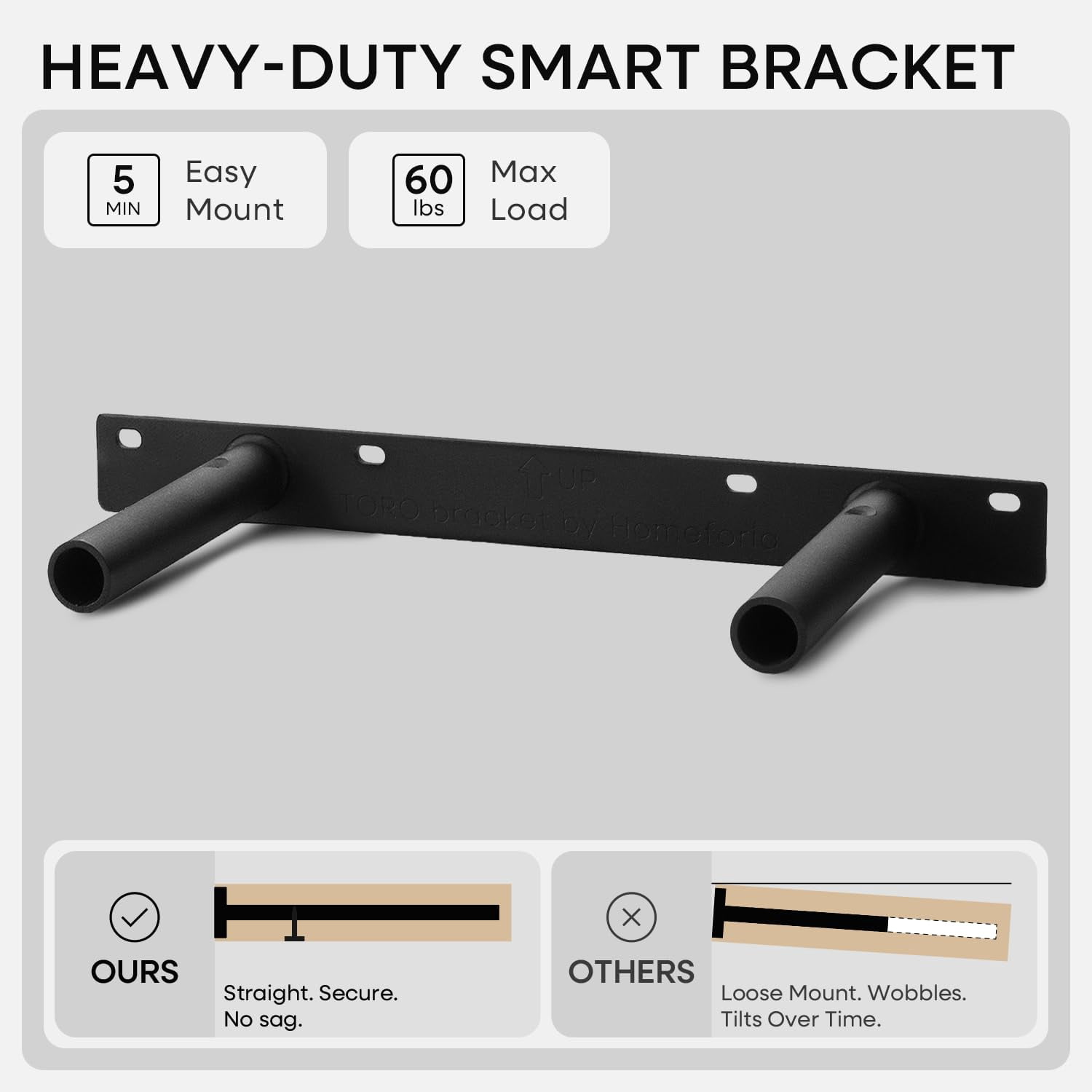 Walnut 18 Inch Floating Shelf  High End Solid Real Wood 18inch Shelves For Wall Mounted Dark Brown 18 Inches Long Heavy Duty Bracket 18 X 6.5 1.75 In Set Of 2