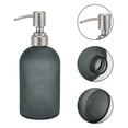 thumbnail image 5 of Unique Bargains 1 Pc Simple Cylindrical Soap Pump Dispenser for Hotel 400ml Gray Silver Tone, 5 of 6