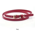 thumbnail image 4 of Cinturón elegante Qarigey de lujo para mujer Rojo, 4 of 6