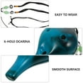 thumbnail image 6 of WHAMVOX 1Pc 6 Hole Ocarina Dolomite Ocarina Music Instrument Gift with Rope and Bag (Blue), 6 of 8