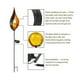thumbnail image 4 of Lámpara De Césped Con Energía Solar Exquisita Luz De Calle De Tierra Varilla De Caña Ángel Llama Luna Lámpara Solar Led Decorativa Vidrio De Hierro Ip44 A Prueba De Agua Para Jardín Césped Pasarela Yuarrent HA026466-03, 4 of 5