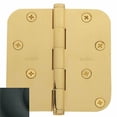thumbnail image 7 of Baldwin 1140050I 0.62 in. Radius Mortise Corner Hinge, Satin Brass & Black - 4 x 4 in., 7 of 7