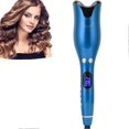 thumbnail image 1 of Rizador automático con barril giratorio, pantalla LCD y apagado automático para peinar el cabello (azul), 1 of 5