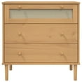 thumbnail image 5 of vidaXL Drawer Cabinet Storage File Sideboard SENJA Rattan Look Solid Wood Pin, 5 of 10