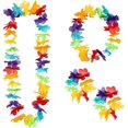 thumbnail image 4 of Set Hawaii Rainbow, set de 4 piezas, complemento, verano, playa, complementos, fiesta en la playa, fiesta en el jardín, fiesta temática, carnaval, 4 of 5
