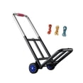 thumbnail image 4 of Chariot à Main Pliant, Chariot à Main Pliable, Chariot à Bagages Compact Réglable Utilitaire, pour Déménagement, Transport, Magasinage Voyage, 4 of 10
