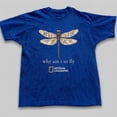 thumbnail image 3 of Vintage National Geographic Dragonfly Why Am I So Fly Shirt, Retro Nature Graphic T-Shirt,, 3 of 6