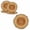 Multicolor B, variant on 16 Pieces Camping Wood Grain Dinner Plates Hunters Plates Hunting Birthday Party Decorations Lumberjack Dinner Camping Party Decorations