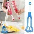 thumbnail image 4 of 2pcs Rotatable Foldable Whisk Creative Butterfly Multi-function Manual Whisk (yellow), 4 of 5