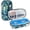 Camellia Blue, variant on SUNMON Insulin Vials Cooler Travel Case - TSA Approved Diabetic Vial Cooling Medical Bags with Protective Ice Brick, Refrigerated Diabetes Supplies Organizer, Small Bottle Carrying Storage(Blue)